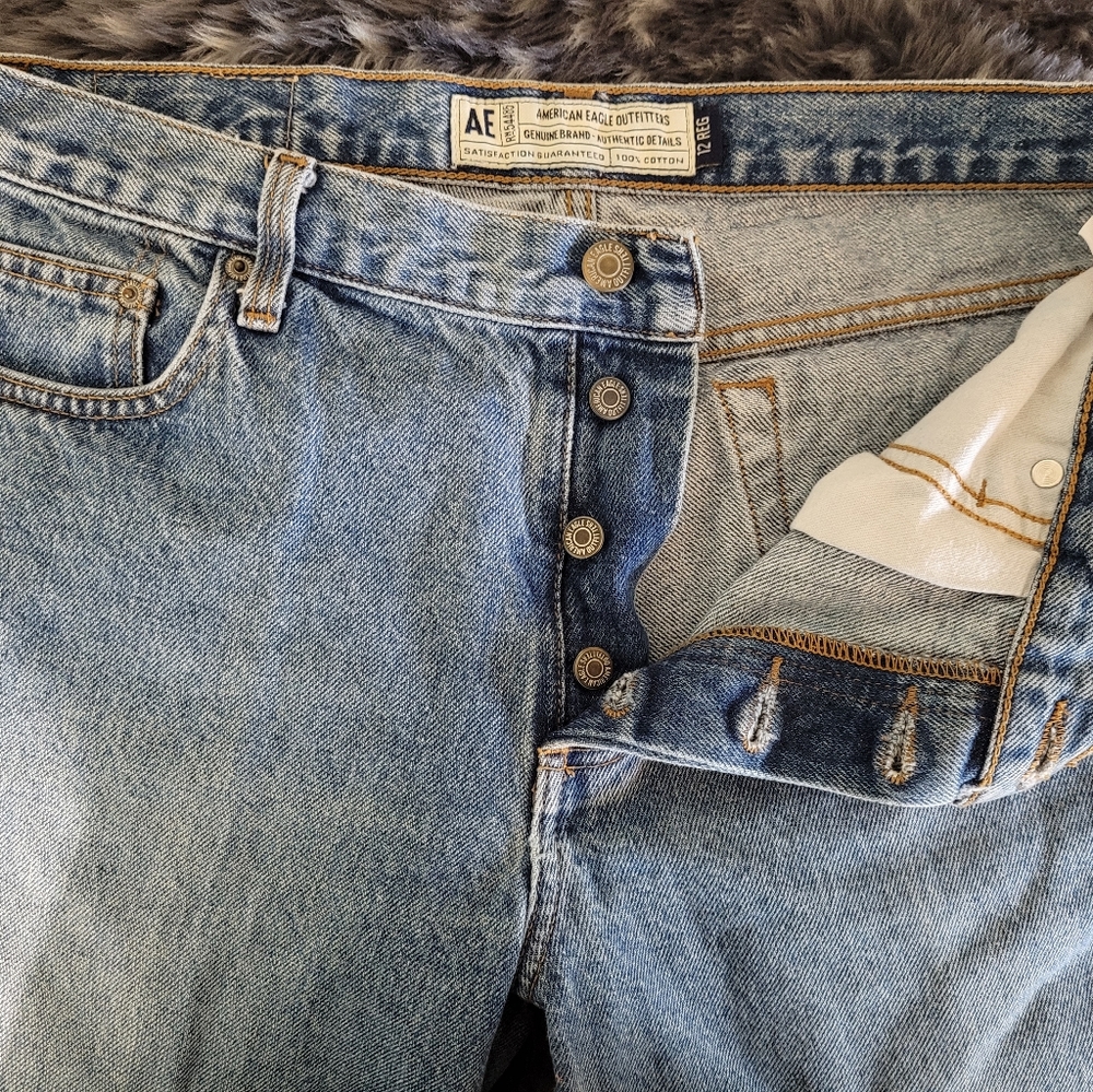 100% cotton AEO jeans